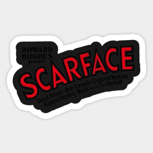 Scarface (1932) Sticker